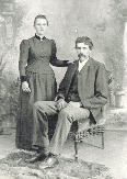 My great grandparents, Frank and Anna. Click for larger view.