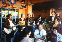 A Mariachi band in Juarez, Mexico.