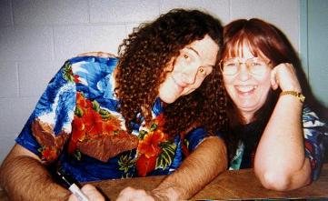 Me with Weird Al Yankovic.