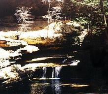 Another view of the waterfalls.