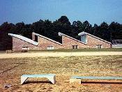 Buildings at the Farm, in Tennessee.